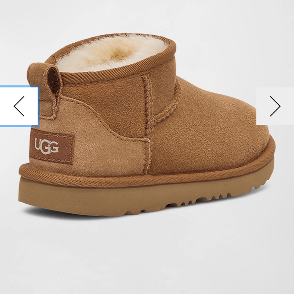 Chestnut ultra mini Uggs like NEW
